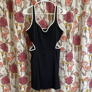 Black and White Old Navy Athletic Tennis Dress
